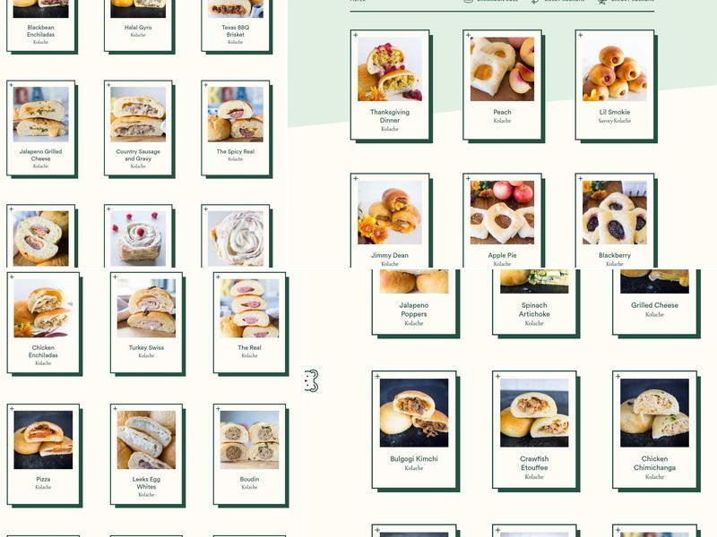 Koala Kolache Menu