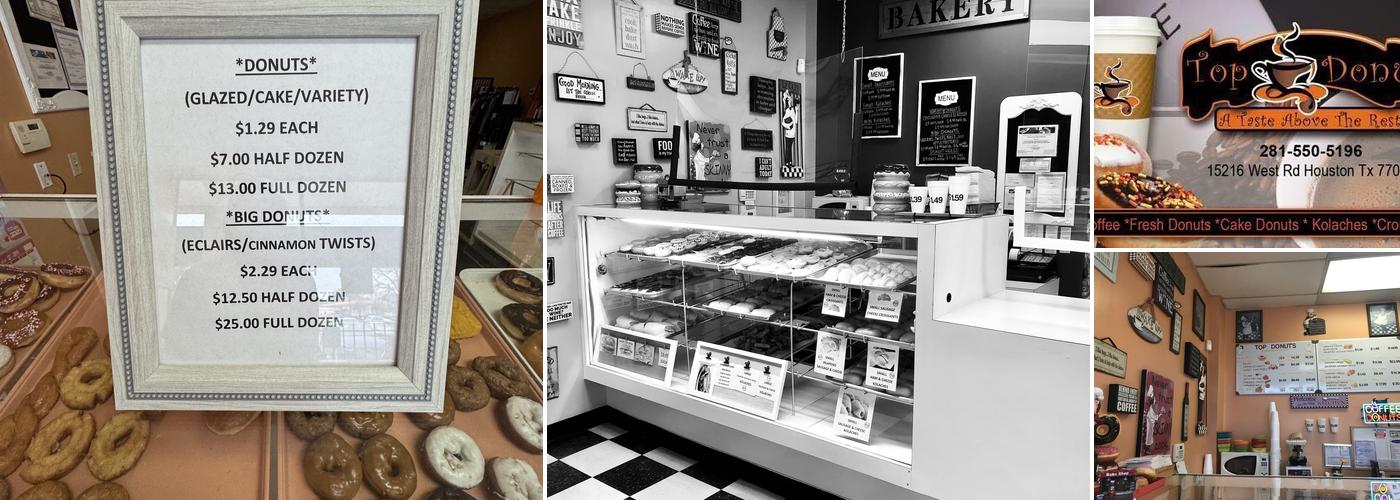 Top Donuts Menu