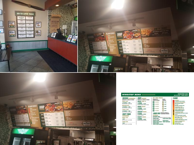 Wingstop Menu