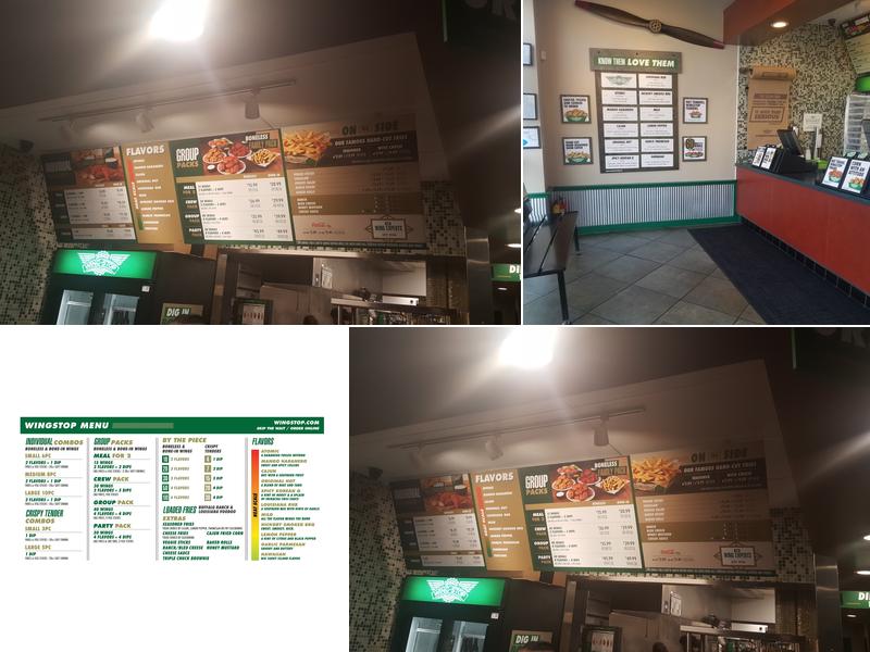 Wingstop Menu