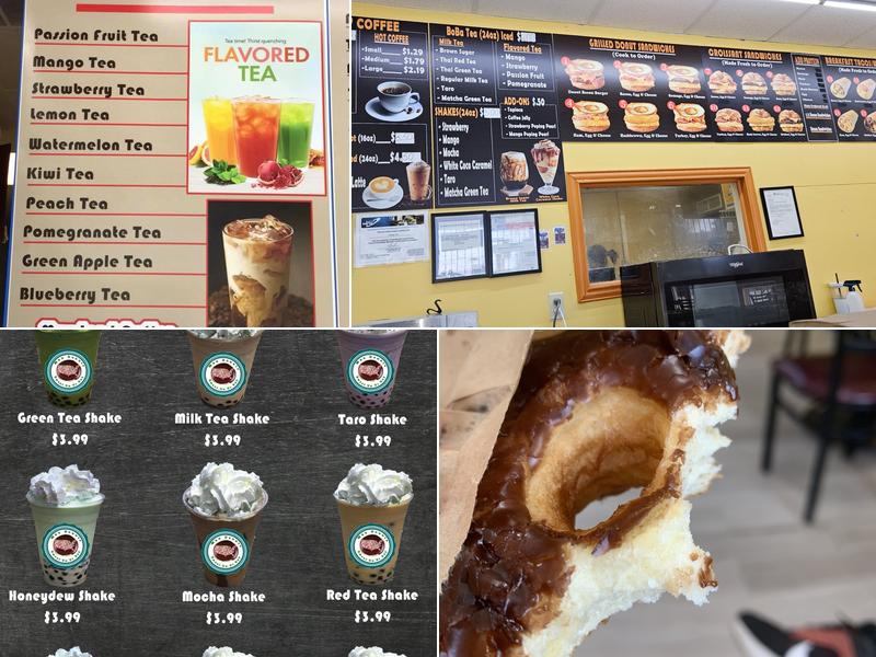 Max Donuts Menu
