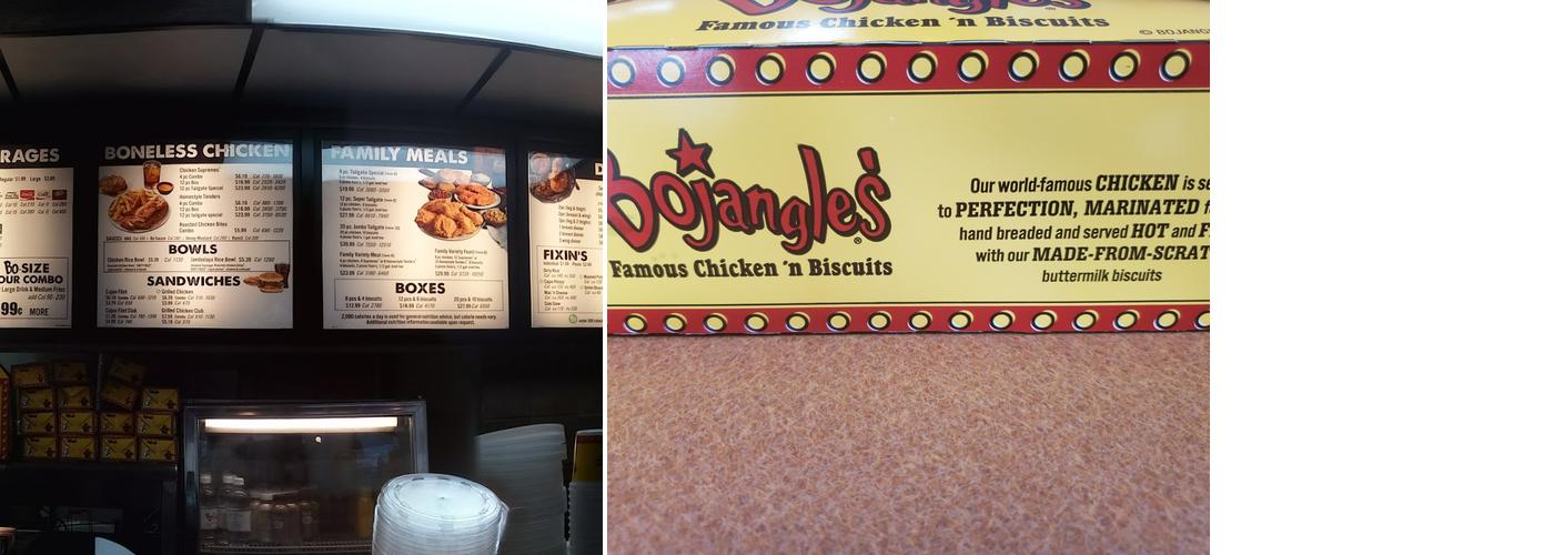 Bojangles Menu