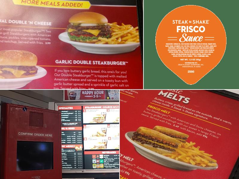 Steak 'n Shake Menu