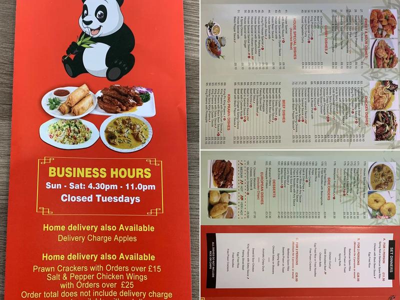 New jumbo Menu