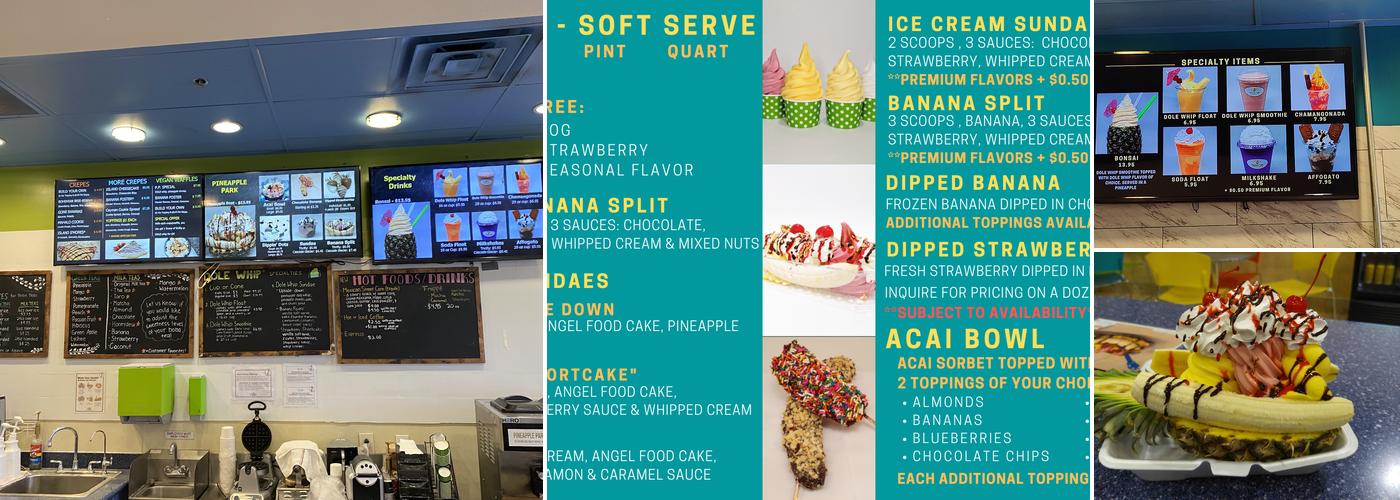 Pineapple Park Menu