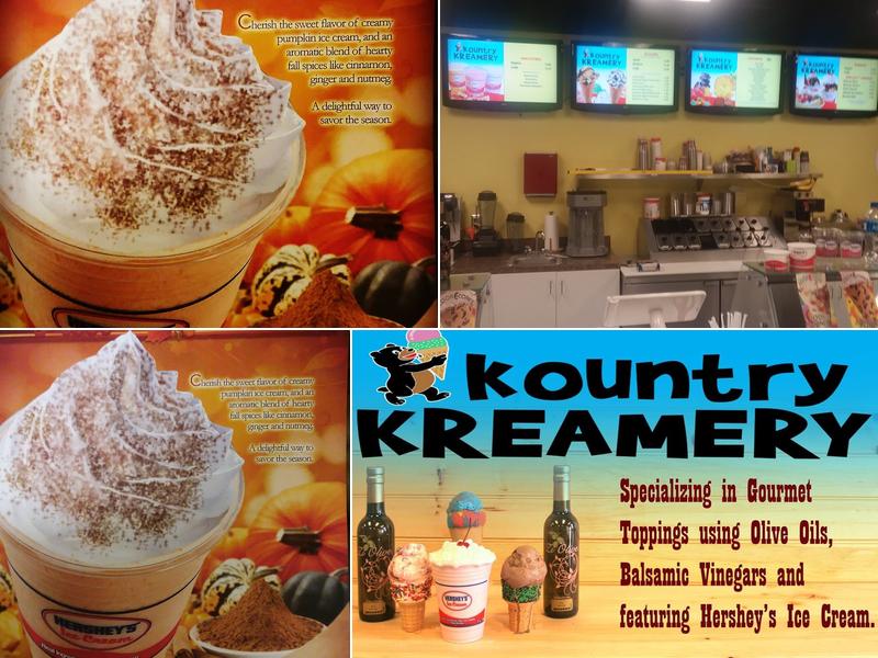 Kountry Kreamery Menu