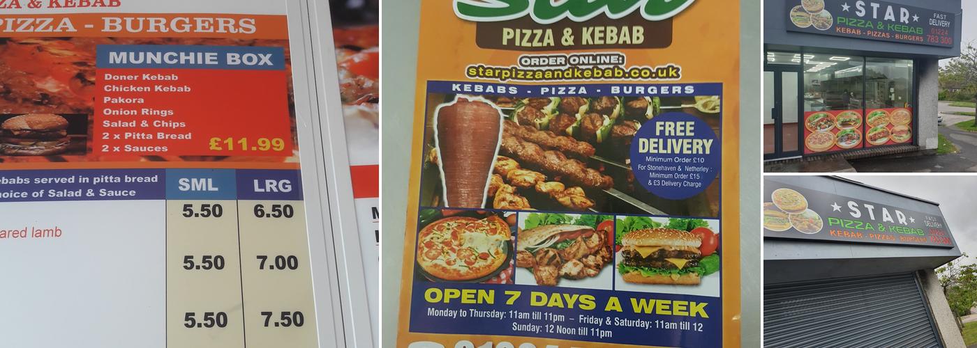 Star Pizza And Kebab Menu