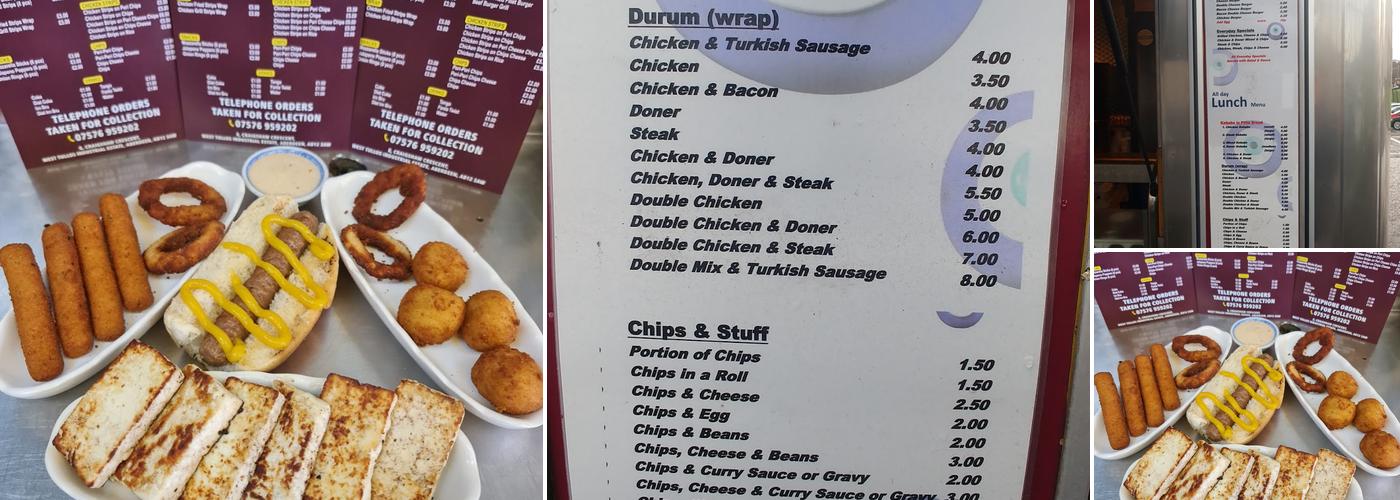 Shaam Peri Peri Chicken Menu