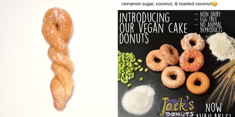 Jacks Donuts Menu