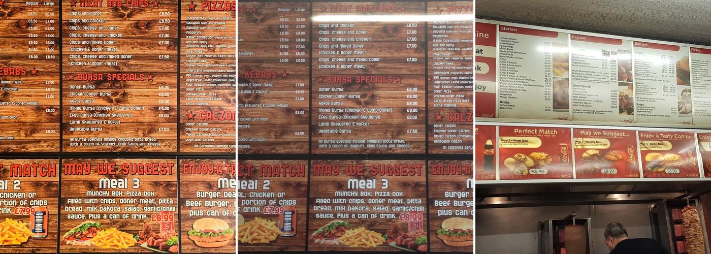 EFES | Original Turkish Kebab Menu