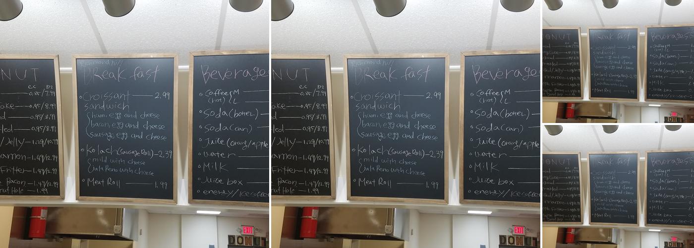 Nasso Donuts Menu