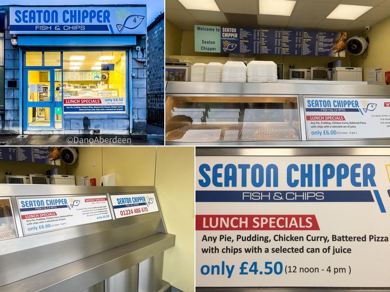 Seaton Chipper Menu