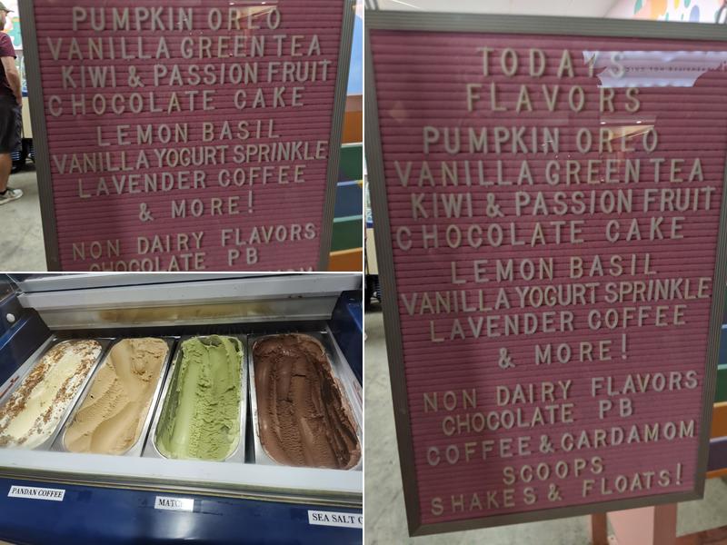 Scoops Chinatown Menu