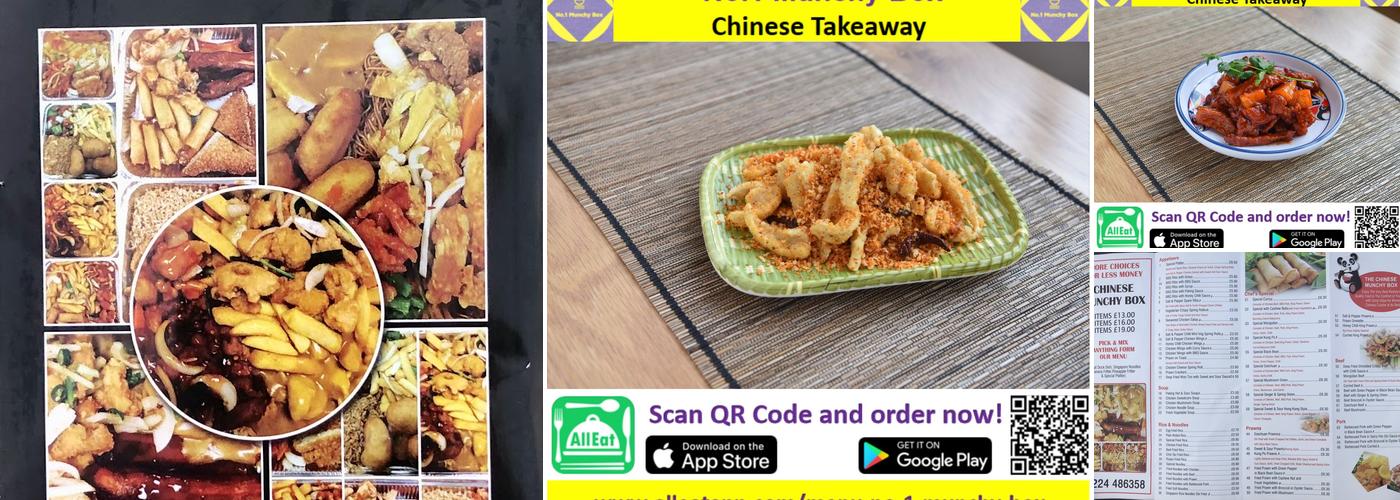 No.1 Munchy Box Menu