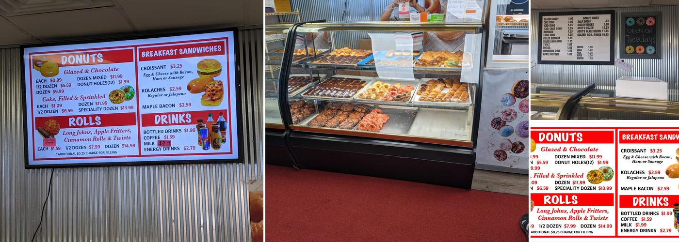 Master Donuts of Sullivan Menu