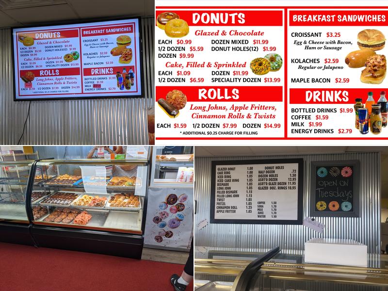 Master Donuts of Sullivan Menu