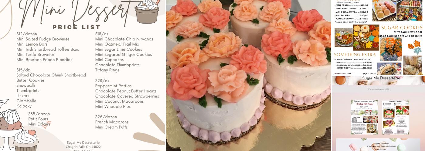 Sugar Me Desserterie Menu
