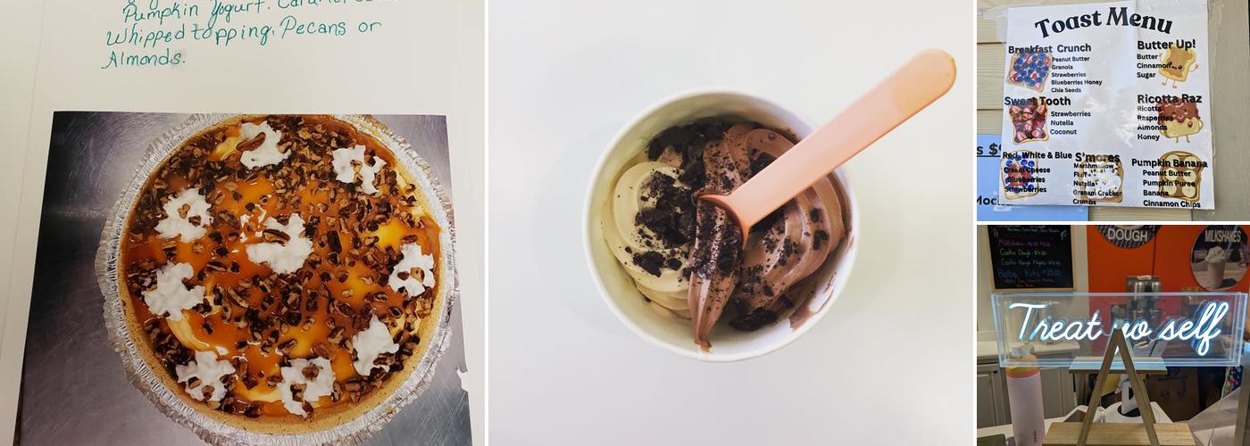 Hocking Hills Frozen Yogurt Company Menu