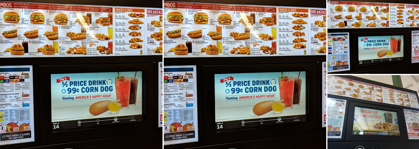 Sonic Drive-In Menu