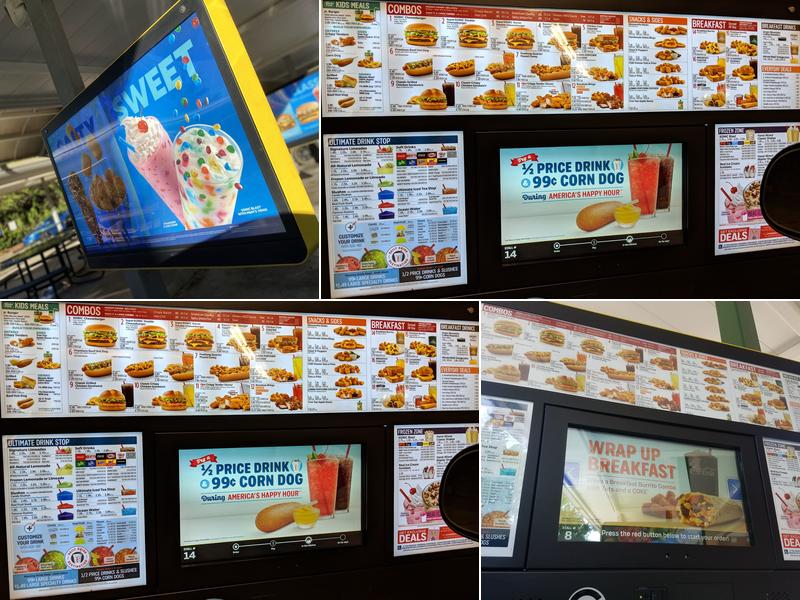 Sonic Drive-In Menu