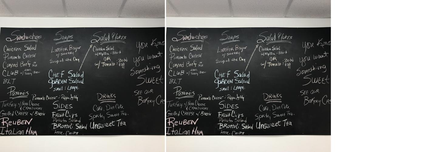 Camellia City Bakery & Deli Menu
