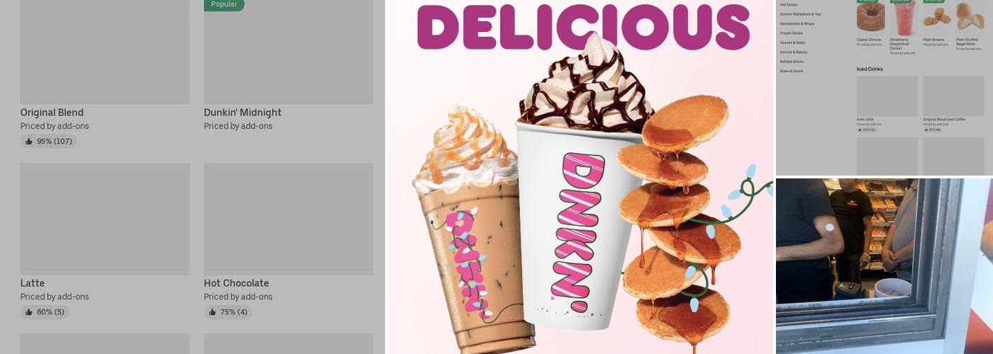 Dunkin' Menu