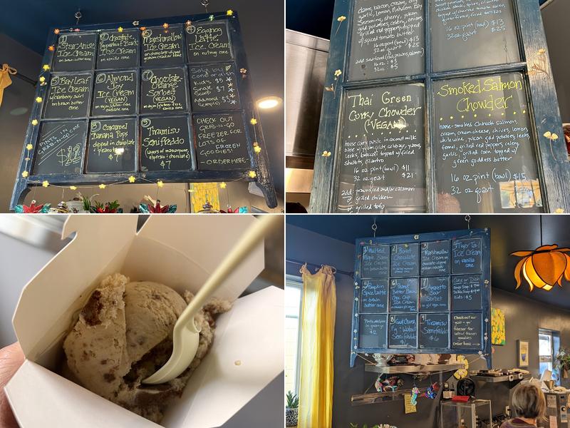 Buttercup Ice Creams & Chowders Menu