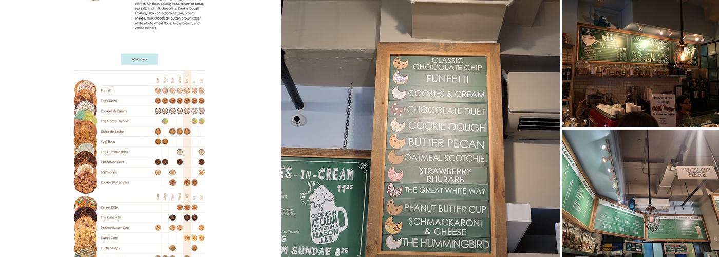 Schmackary's Menu