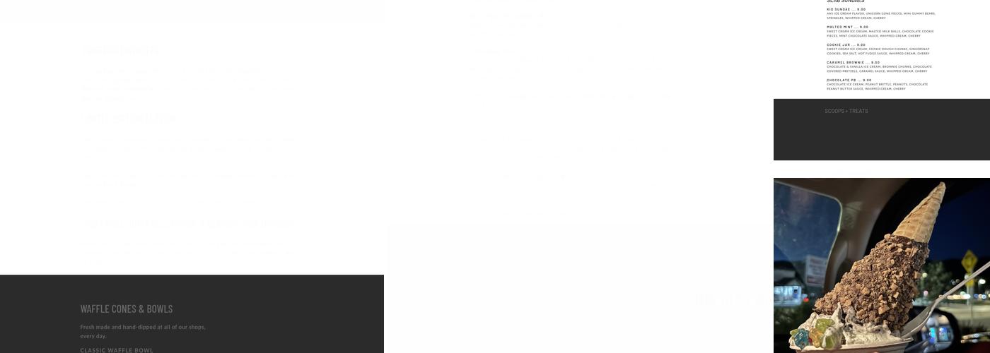 Sundae - Edwards Menu