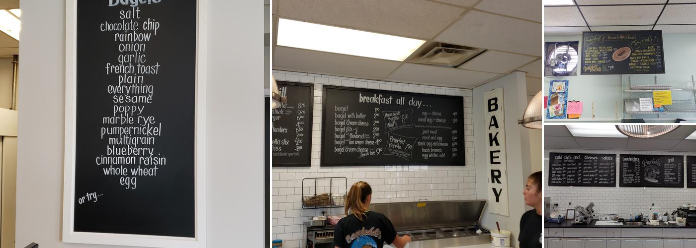 Bageleddi's Menu