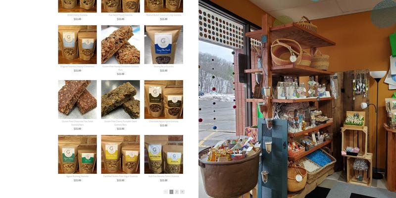 The Granola Goddess Menu