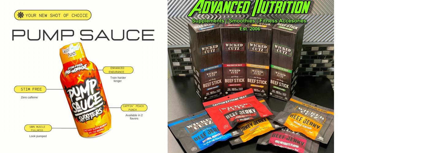 Advanced Nutrition Menu