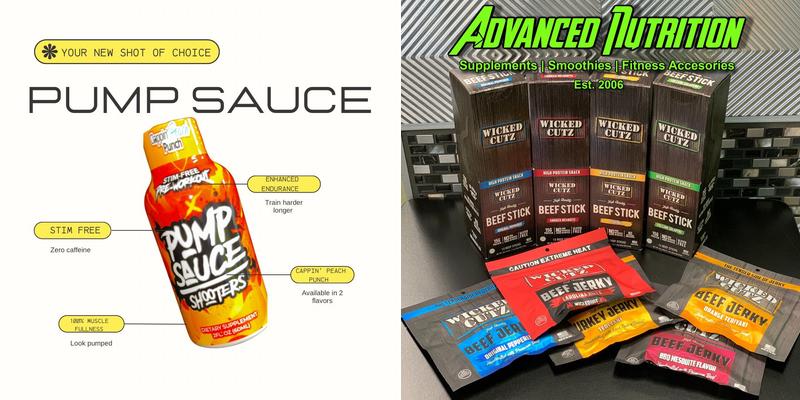 Advanced Nutrition Menu