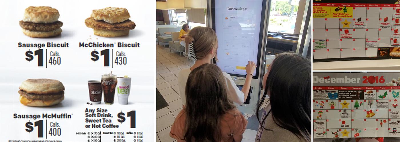 McDonald's Menu