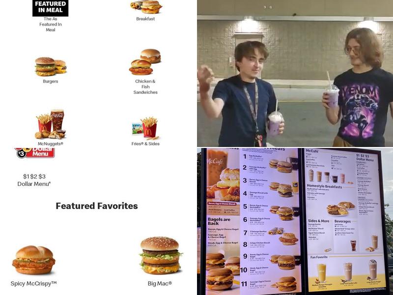 McDonald's Menu