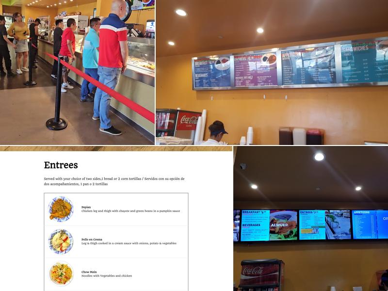 Guatemalteca Bakery Menu