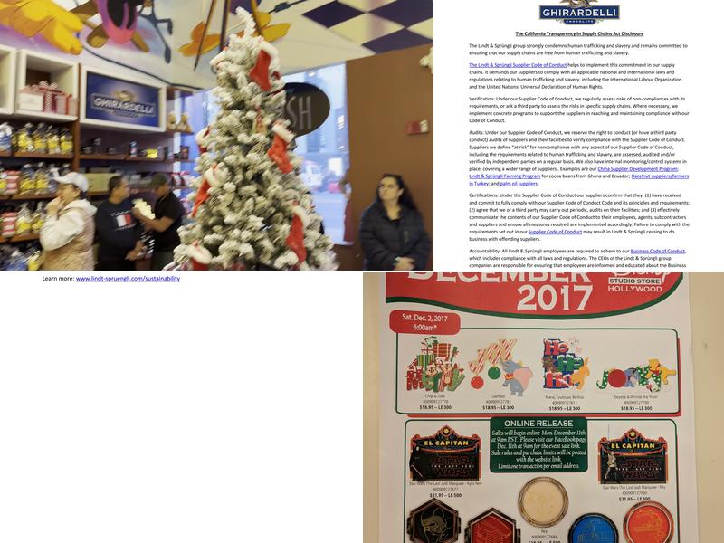 Ghirardelli Soda Fountain & Chocolate Shop Menu