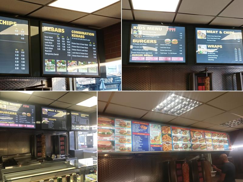 Abergavenny Kebab House Menu