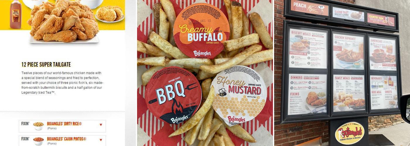 Bojangles Menu