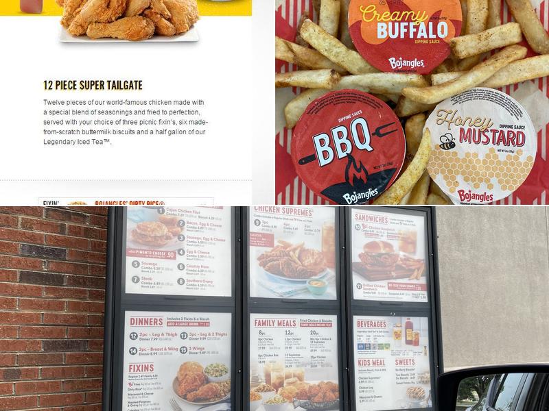 Bojangles Menu