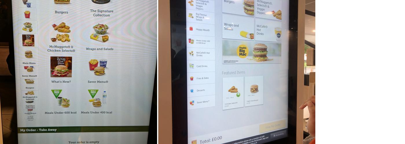 McDonald's Menu
