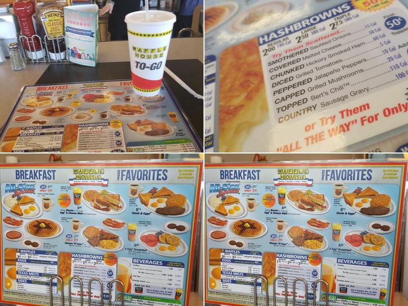 Waffle House Menu