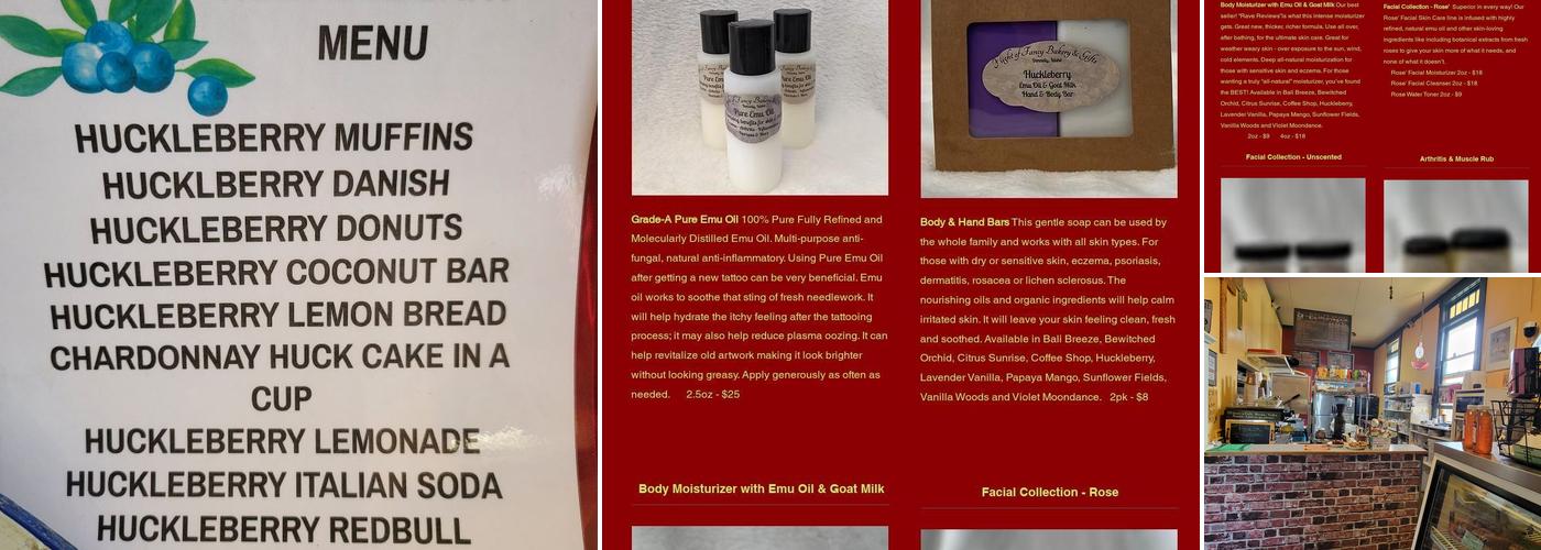 Flight of Fancy Menu