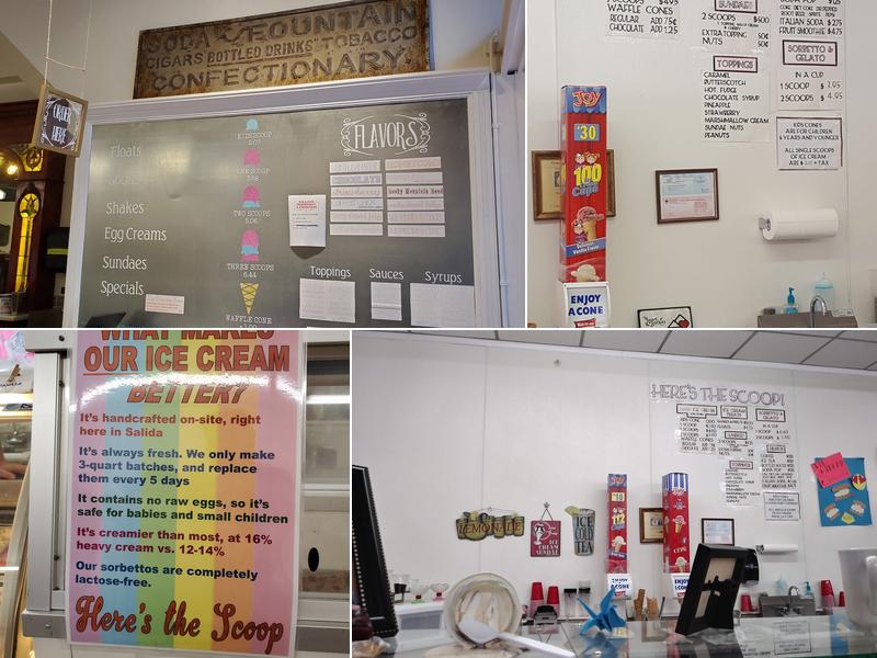 Here's the Scoop Menu