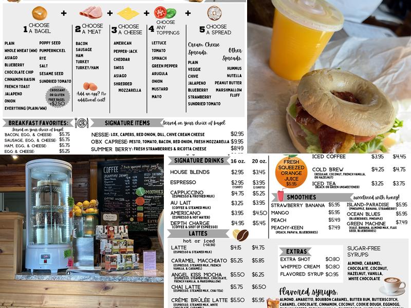 Muffins And Scones Menu
