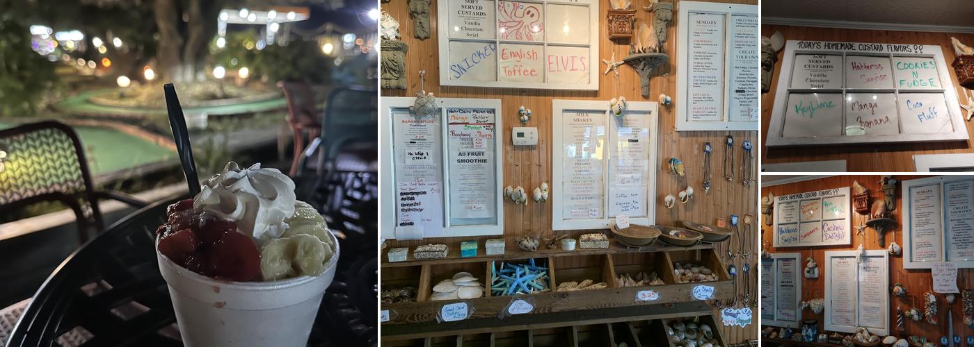 Uncle Eddy's Homemade Custard Menu