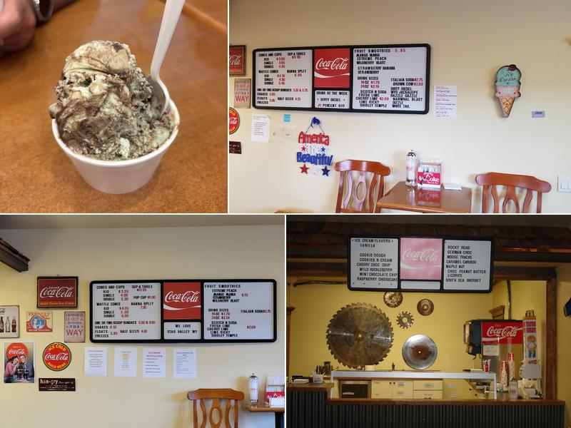 Old Mill Ice Cream Menu