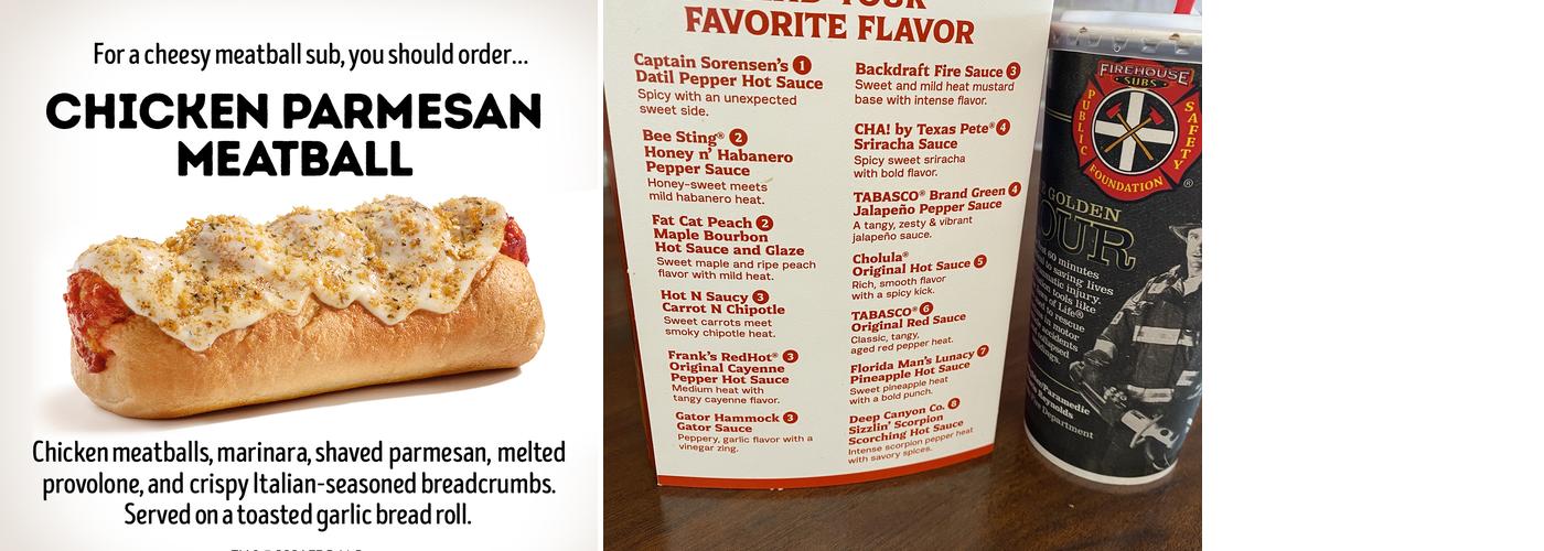 Firehouse Subs Cartersville Menu