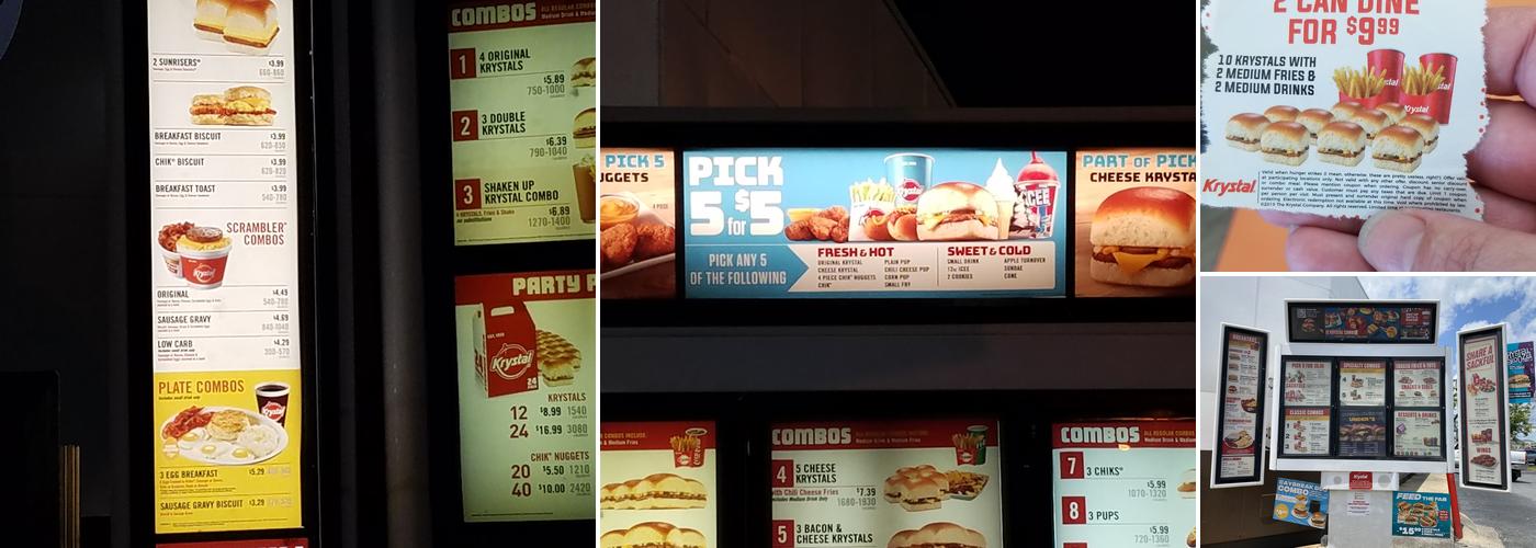 Krystal Menu