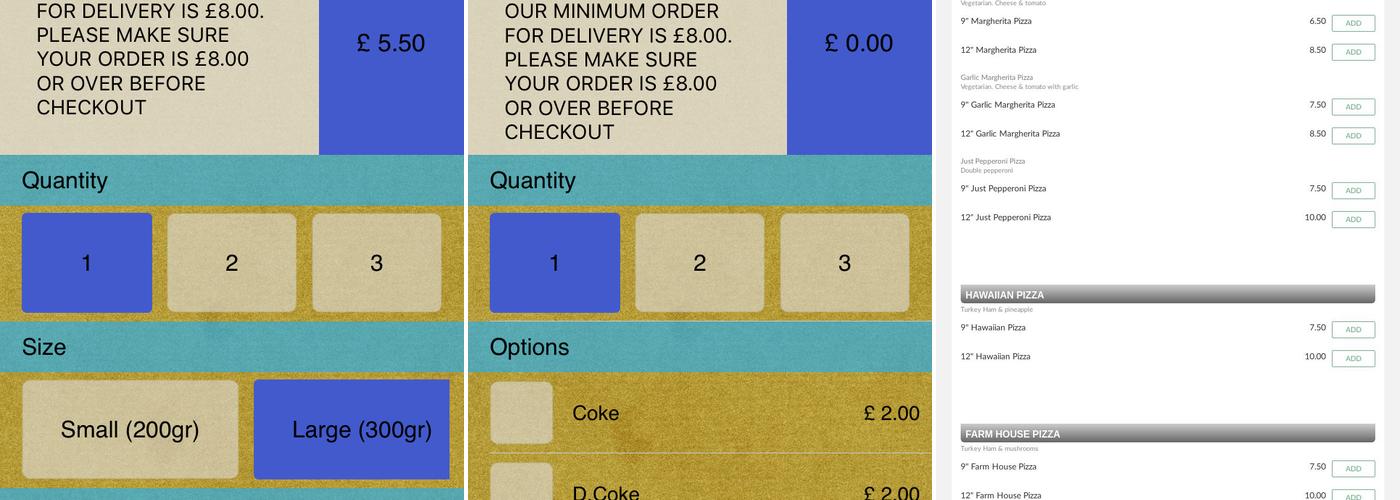 K & C Takeaway Kebab Burger & Pizza House Menu